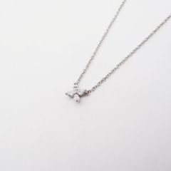 ティファニー ビクトリア ペンダント ネックレス ミニ Pt950 箱 付き SAランクのサムネイル