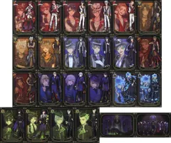 【中古】ポスター 全24種セット 「ジャンボカードダス ディズニー ツイステッドワンダーランド クリアビジュアルポスター」