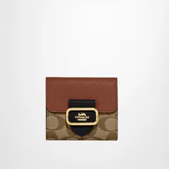 【CO-326】コーチ COACH コインケースCF472 IME7V カーキ マルチ