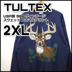 USA製 90s ヴィンテージ TULTEX スウェット 2XL メンズ 古着