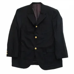 美品✨Van jacket テーラード 紺ブレ ダブル ネイビー メンズ M 未使用級 ヴァンヂャケット テーラードジャケット 紺ブレ 金