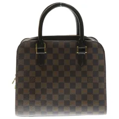 LOUIS VUITTON (ルイヴィトン) ダミエ トリアナ ハンドバッグ ブラウン レディース N51155