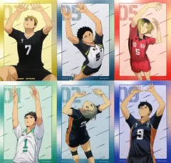 【中古】キャラカード 全6種セット ビジュアルカード 「ハイキュー!! ウィンターフェア 2025 in アニメイト」 アニメイト対象商品購入特典