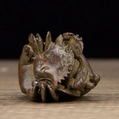 宋汝窯青釉支釘花瓶  景徳鎮 陶磁器 装飾品 現代工芸品 美術品 置物 宋汝窯青釉刻字蒔絵花口支釘碗 景徳鎮 陶磁器 装飾品 現代工芸品