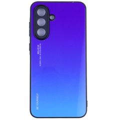 Galaxy A36 5G ケース SC-54F グラデーション ハイブリット ケース 【Color】パープル・ブルー