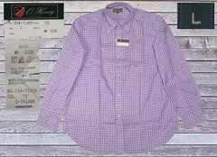 ✅️ デットストック Lサイズ O.Henry オーヘンリー ジャパン ビンテージ ボタンダウンシャツ 長袖シャツ ロングスリーブシャツ