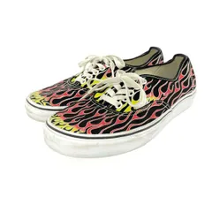 VANS authentic flames ファイヤーパターンバンズ ◇ バンズ VANS ◇ authentic オーセンティック フレイム