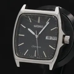 稼働 セイコー クロノス 5H23-5110 デイデイト トップのみ QZ ブラック文字盤 レディース腕時計用 TKD 2000000 NSK