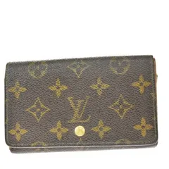 【中古】 ルイヴィトン LOUIS VUITTON ポルトモネ ビエ トレゾール L字ファスナー 二つ折り 財布 モノグラム レザー M61730 07MI634