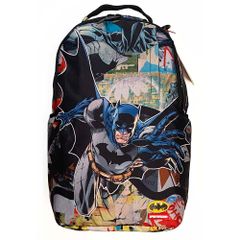 【2025FALL】SPRAYGROUND スプレイグラウンド x バットマン DCコミックス BATMAN COLLAGE SHARK BACKPACK バックパック リュックサック 鞄 カバン バッグ