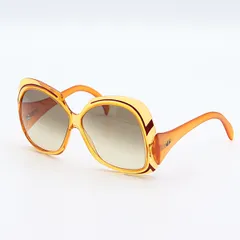 クリスチャンディオール サングラスj 眼鏡 オレンジカラー 2044-30 ビッグサイズ ブランド小物 ファッション小物 SMZ 2000000 NSK