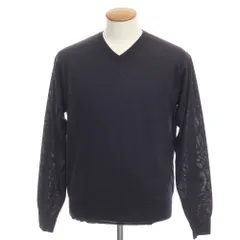新品】高級Aquascutum セーター カシミヤ100% ネイビー AR49