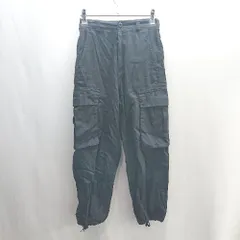 ◇ MACPHEE マカフィー カーゴパンツ サイズ32 ブラック レディース E  【1406180076948】