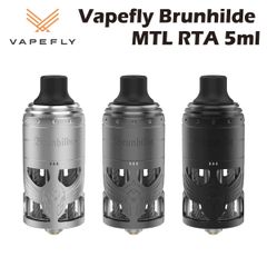 Vapefly Brunhilde MTL RTA Tank 5ml ベイプフライ ブリュンヒルド アトマイザー タンク リブルダブル 510接続 電子たばこ 電子タバコ ベイプ 本体 リキッド 爆煙 禁煙 ニコチンゼロ タール ニコチン0 vape