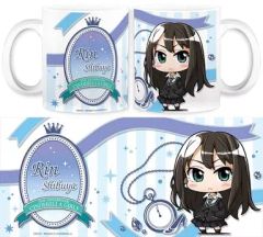 ラブライブ！μ's 茶寮ver. みゅーず茶寮 ハート型缶バッジ 星空凛