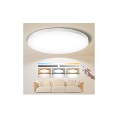 Coizabera LEDシーリングライト 6畳 30W 3600lm 調光調色 赤外線リモコン操作 豆電球常夜灯 天井照明器具 おしゃれ ledライト 電気 蛍光灯 リモコン付き シーリングライト6畳 和室/洋室/寝室/玄関/リビング/キッチン適用（アプリ操
