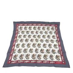 GIVENCHY　ジバンシィ ハンカチ　スカーフ　花　フラワー　プリント　コットン