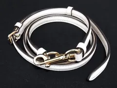 COACH コーチ レザー バッグ用 ショルダーストラップ 肩掛け 斜め掛け レディース ホワイト系 AQ9727