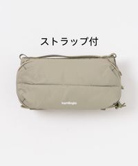 TAUPE  新品未使用  Topologie ボトルサコッシュ（ストラップ付き) TOPOLOGIE　Bottle Sacoche