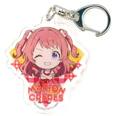 【中古】キーホルダー 花海咲季 「学園アイドルマスター×マリオンクレープ アクリルキーホルダー 03/クレープ風ドレスver.(ミニキャライラスト)」
