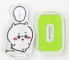 【中古】アクリルスタンド・アクリルパネル ちいかわ 「ちいかわ なんか小さくてかわいいやつ お出かけ楽しみ!な アクリルスタンド in カプセル」