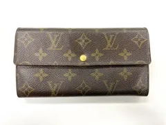 ルイヴィトン モノグラム ポシェット ポルトモネ クレディ 財布 6カード サラ ルイヴィトン LOUIS VUITTON 長財布 レディース モノグラム
