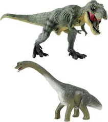 Archnote ティラノサウルス ブラキオサウルス 恐竜 おもちゃ 玩具 フィギュア リアル 大きい きょうりゅう セット