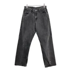 Wrangler ラングラー デニムパンツ ブラック(メンズ W32 L30)中古 古着 U6288