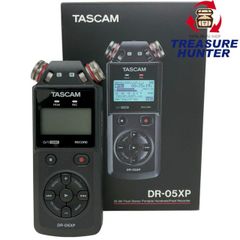 TASCAM 32ビット フロート録音対応ステレオポータブルレコーダー DR-05XP 無指向性コンデンサーマイク タスカム 【103073140006】