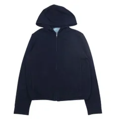 PRADA プラダ 138470 ジップアップ パーカー ネイビー系 XS【中古】のサムネイル