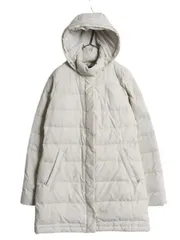 【お得なクーポン配布中!】 ノースフェイス ロング ダウン コート レディース M 白 The North Face アウトドア パーカー ジャケット キルティング 600フィル ホワイト