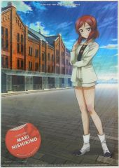 극장판 러브라이브! The School Idol Movie 예매 특전 클리어 파일 클리어 파일 제1탄[니시키노 마키] 제1탄
