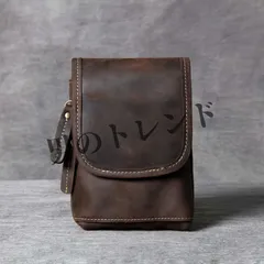 スマホショルダーバッグ メンズ スマホショルダー 本革チェストバッグ  大容量 ミニマリストデザイン 調節可能なストラップ 日常 通勤 滑らか クロスボディショルダーバッグ スマホ収納 財布収納 カード収納 カジュアル 旅行 レザー ダークブラウン