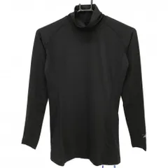 【新品】ティゴラ ハイネックインナーシャツ 黒 背面メッシュ 涼感 ストレッチ レディース L ゴルフウェア TIGORA