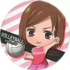 【中古】バッジ・ピンズ 釘崎野薔薇/バレーボール・背景ストライプ 「呪術廻戦 部活シリーズ 缶バッジ(野球・バレーボール)」