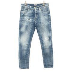 P.M.D.S. ピーエムディーエス GERARD ストレッチスリムテーパードデニムパンツ  インディゴ 30