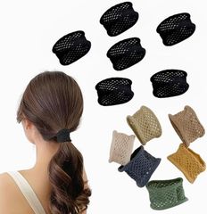YFFSFDC ヘアゴム12本セット 韓国風 髪ゴム 跡がつかないヘアゴム髪留め シンプルヘアゴム おしゃれ 高弾性 ゴム 無地上品 エレガント レディース ファクション 太さ約 5.5mm