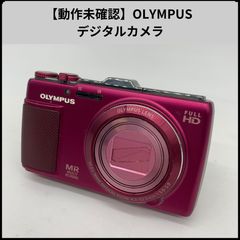 OLYMPUS SH-21 レッド コンパクトデジタルカメラ 本体 ジャンク品