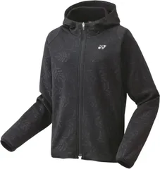 【新品・5営業日で発送】YONEX ヨネックス ウィメンズ__ニットウォームアップパーカー (58112) 色 : ブラック サイズ : L 