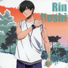 【中古】コースター 糸師凛(シーサイドモチーフ) ランダムコースター 「ブルーロック×文房具カフェ」 コラボドリンク注文特典