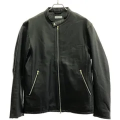 BEAUTY&YOUTH UNITED ARROWS ビューティアンドユース ユナイテッドアローズ 24AW シープ シングルライダースジャケット 1225-199-0128 ブラック XL