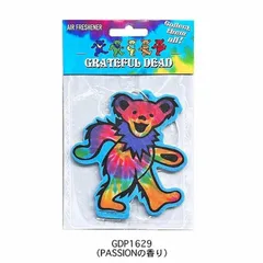 Dancing Bear（GRATEFUL DEAD GDP1629）エアフレッシュナー 車内アクセサリー　香水　車　芳香剤のサムネイル