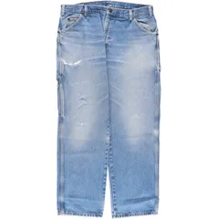 古着 ディッキーズ Dickies Relaxed Fit デニムペインターパンツ メンズw37相当/eaa564329