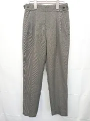 ◇ Θ グリーンレーベルリラクシング ウォッシャブル シャーク テーパード パンツ サイズ38 ダークブラウン系 レディース E  【1507100007261】