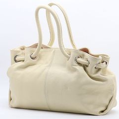 ☆極美品 モラビト NINA ニナ ハンドバッグ ビジュー レザー