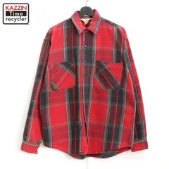 スーパー 神配色 神サイズ 80s BIG MAC ネルシャツ USA製 L 80s BIG MAC L/S ネルシャツ USA製 Size M コットンシャツ (S443