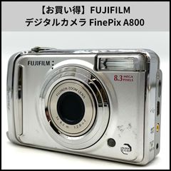 ✨動作確認済み！✨FUJIFILM FinePix A800 単3電池で使用可能 - メルカリ