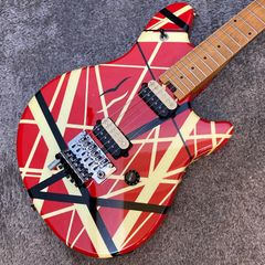 EVH wolfgang STD.ベースに白黒フランケン！van halen. - メルカリ