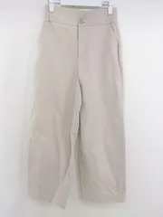 ◇ ITEMS URBAN RESEARCH アーバンリサーチ ウエストゴム ワイド パンツ サイズF ベージュ レディース  【1206160008989】