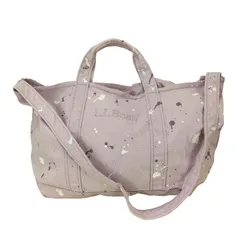 エルエルビーン L.L.Bean PAINT SPLATTER TOTE ペイント加工 キャンバス グローサリー トート バッグ メンズ 表記無 